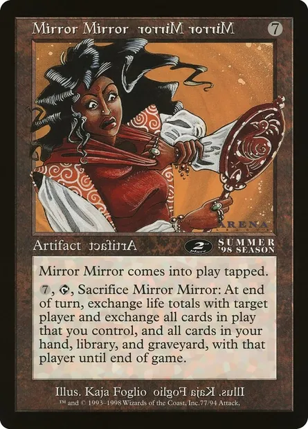 Mirror Mirror, carte Magic OLEP 48 — extension Oversized League Prizes