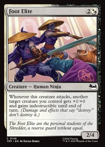 Foot Elite, Magic card TMT 146 — Teenage Mutant Ninja Turtles set