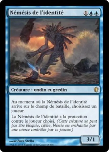 Némésis de l'identité, carte Magic C13 63 — extension Commander 2013