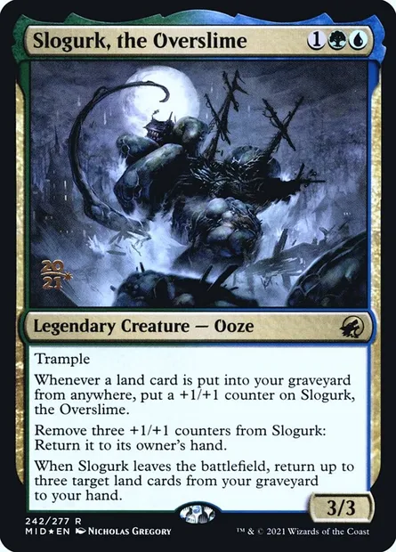 Slogurk, the Overslime, Magic card PMID 242s — Innistrad: Midnight Hunt Promos set
