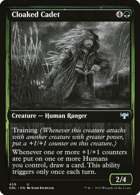 Cloaked Cadet, Magic card DBL 459 — Innistrad: Double Feature set