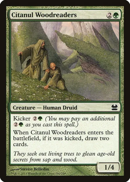Citanul Woodreaders, Magic card MMA 140 — Modern Masters set