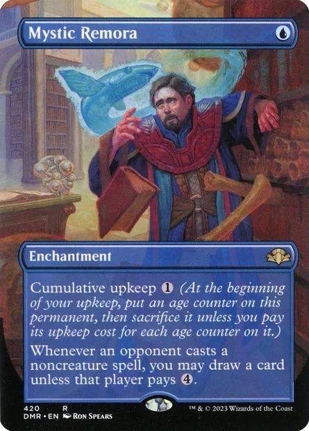 Mystic Remora, Magic card DMR 420 — Dominaria Remastered set