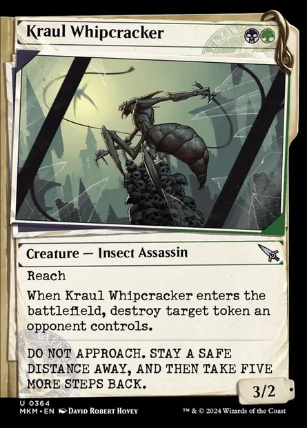 Kraul Whipcracker, Magic card MKM 364 — Murders at Karlov Manor set