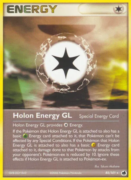 Holon Energy GL, Pokémon card DF 85 — Dragon Frontiers set