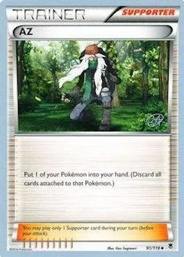AZ, Pokémon card WCD15 091-2 — World Championship Decks 2015 set