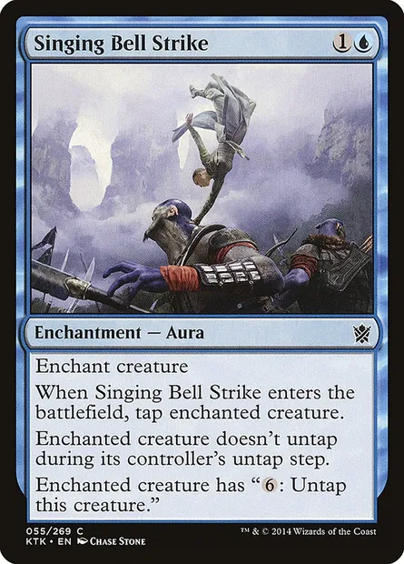 Singing Bell Strike, Magic card KTK 55 — Khans of Tarkir set