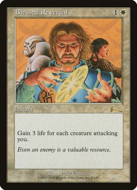 Blessed Reversal, Magic card ULG 2 — Urza's Legacy set