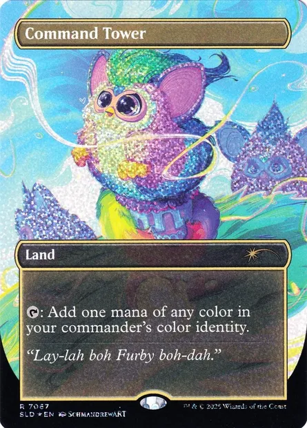 Command Tower, Magic card SLD 7067 — Secret Lair Drop set
