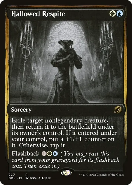 Hallowed Respite, Magic card DBL 227 — Innistrad: Double Feature set