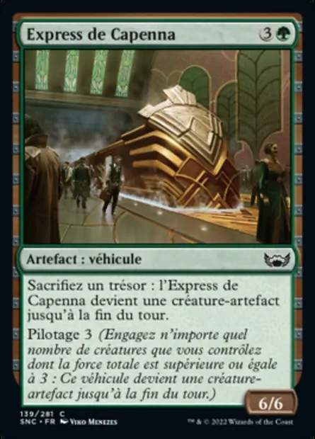 Express de Capenna, carte Magic SNC 139 — extension Les rues de la Nouvelle-Capenna