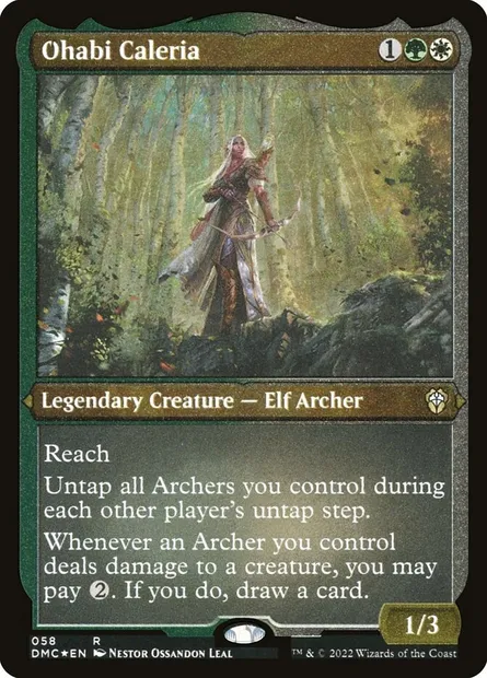 Ohabi Caleria, carte Magic DMC 58 — extension Dominaria United Commander