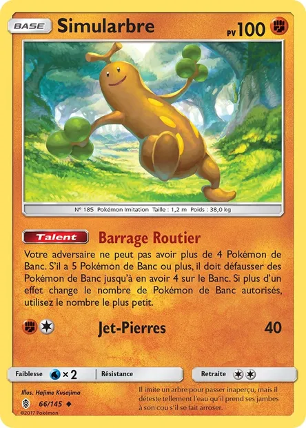 Simularbre, carte Pokémon GRI 66 — extension Gardiens Ascendants