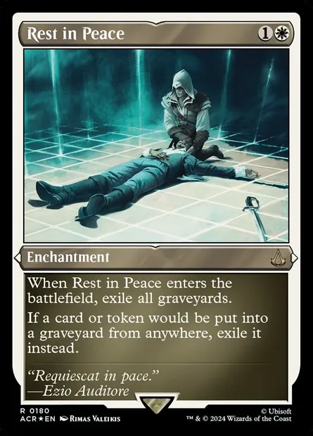 Rest in Peace, Magic card ACR 180 — Assassin's Creed set