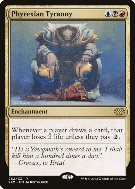 Phyrexian Tyranny, Magic card 2X2 262 — Double Masters 2022 set