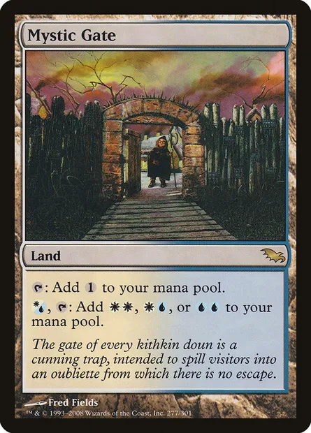 Mystic Gate, Magic card SHM 277 — Shadowmoor set