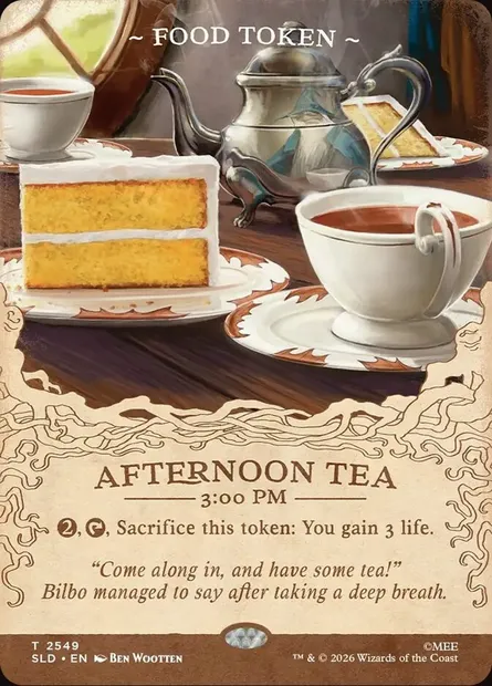 Food, Magic card SLD 2549 — Secret Lair Drop set