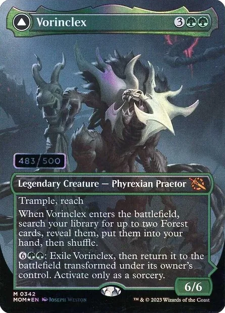 Vorinclex // La Grande Évolution, carte Magic MOM 342 — extension L'invasion des machines