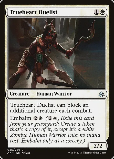 Trueheart Duelist, Magic card AKH 35 — Amonkhet set