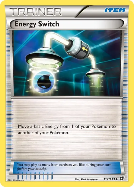 Energy Switch, Pokémon card LTR 112 — Legendary Treasures set