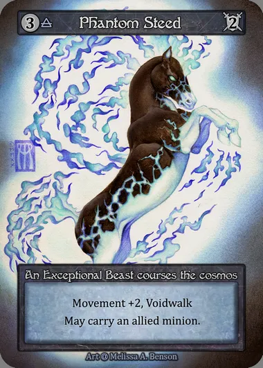 Phantom Steed, carte Sorcery ALP 121 — extension Alpha