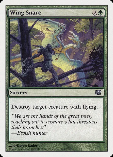 Wing Snare, Magic card 8ED 288 — Eighth Edition set