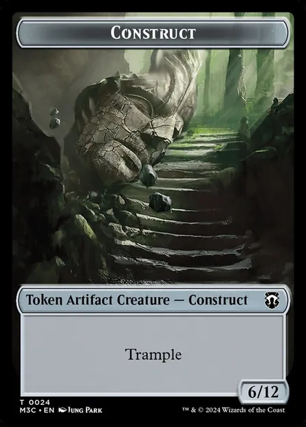 Construct, Magic card TM3C 24 — Modern Horizons 3 Commander Tokens set