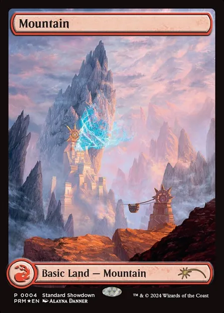 Mountain, Magic card PSS4 4 — MKM Standard Showdown set