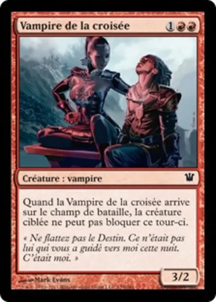 Vampire de la croisée, carte Magic ISD 135 — extension Innistrad