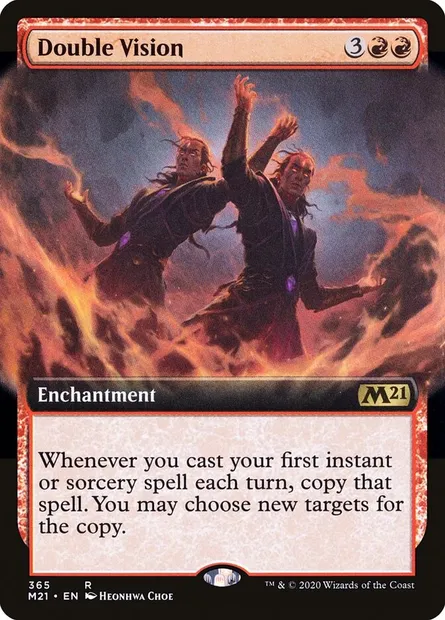 Double Vision, Magic card M21 365 — Core Set 2021 set