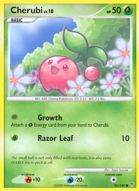 Cherubi, Pokémon card SV 96 — Supreme Victors set