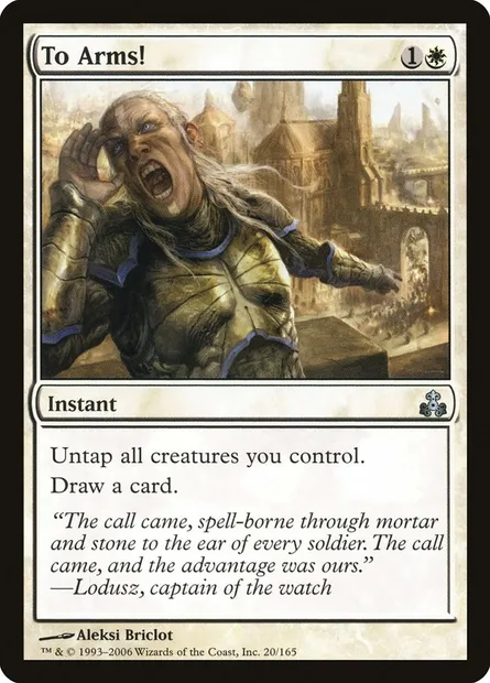 To Arms!, Magic card GPT 20 — Guildpact set