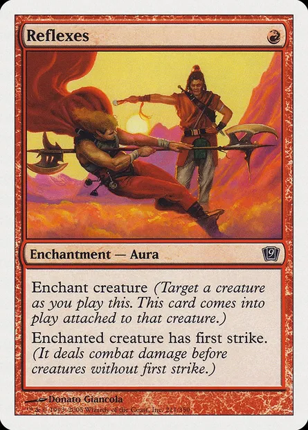 Reflexes, Magic card 9ED 211 — Ninth Edition set