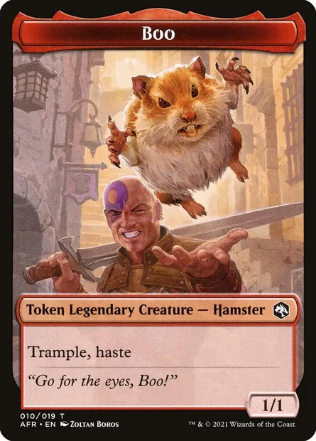 Boo, Magic card TAFR 10 — Adventures in the Forgotten Realms Tokens set