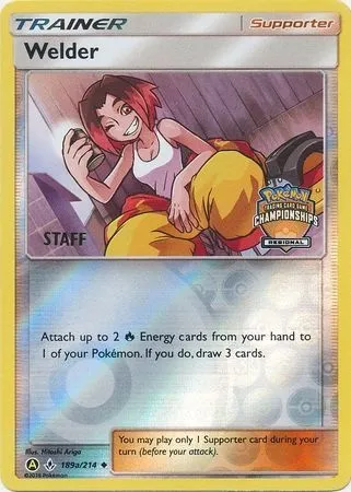 Soudeuse, carte Pokémon LGP 189a-2 — extension League Promos