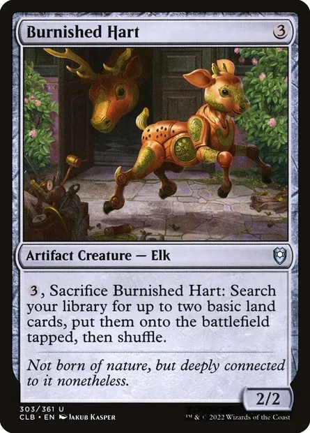 Burnished Hart, Magic card CLB 303 — Commander Legends: Battle for Baldur's Gate set