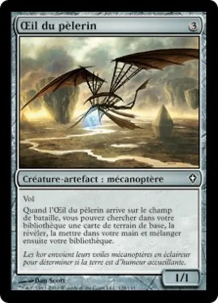 Œil du pèlerin, carte Magic WWK 128 — extension Worldwake