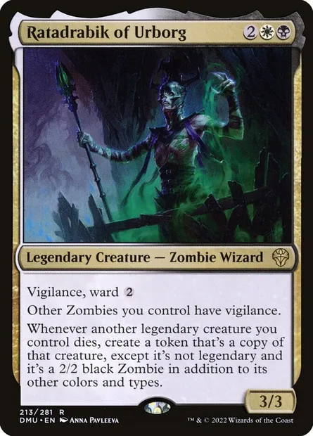 Ratadrabik of Urborg, Magic card DMU 213 — Dominaria United set
