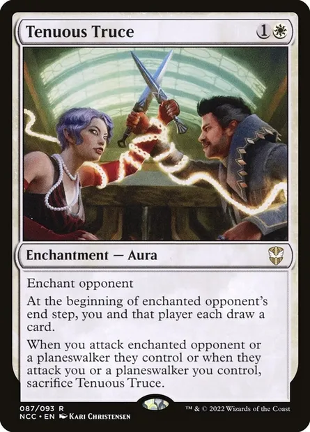 Tenuous Truce, Magic card NCC 87 — New Capenna Commander set