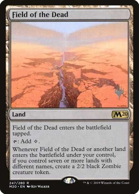 Field of the Dead, Magic card PM20 247p — Core Set 2020 Promos set