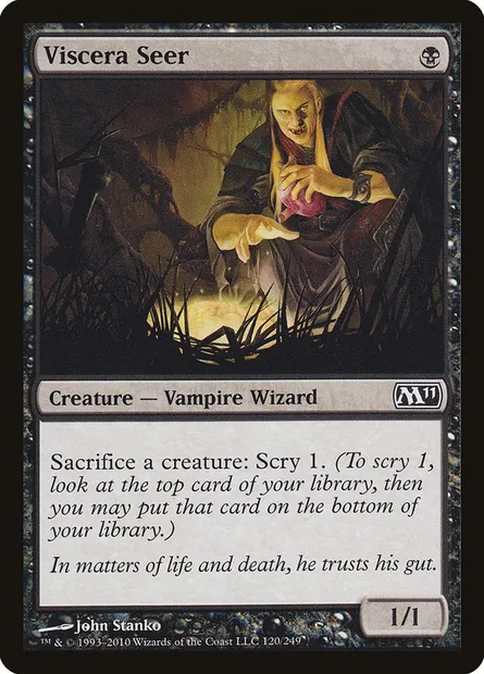 Viscera Seer, Magic card M11 120 — Magic 2011 set