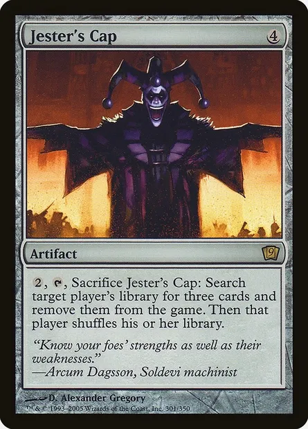 Jester's Cap, Magic card 9ED 301★ — Ninth Edition set