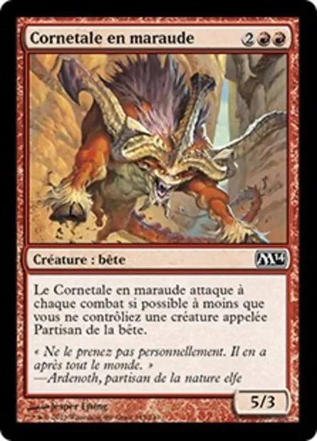 Cornetale en maraude, carte Magic M14 145 — extension Magic 2014