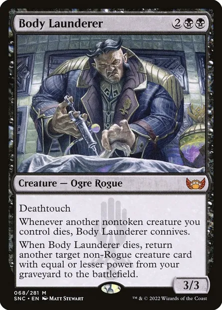 Body Launderer, Magic card SNC 68 — Streets of New Capenna set