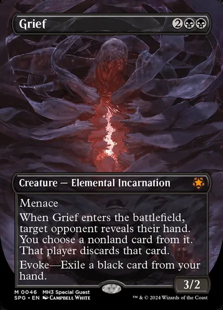 Grief, Magic card SPG 46 — Special Guests set
