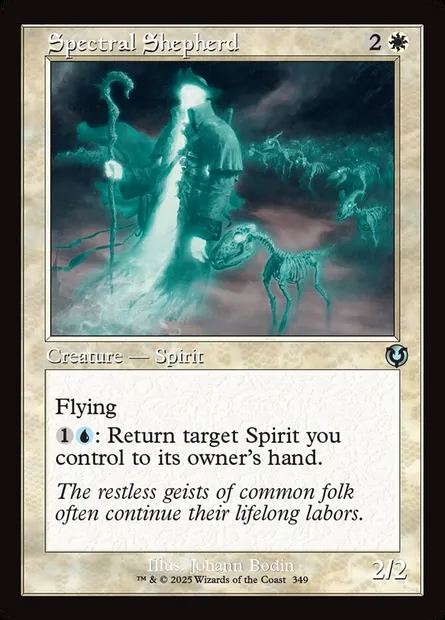 Spectral Shepherd, Magic card INR 349 — Innistrad Remastered set