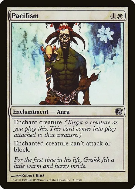 Pacifism, Magic card 9ED 31★ — Ninth Edition set