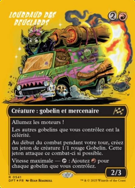 Lourdaud des Beuglards, carte Magic DFT 541 — extension Aetherdrift