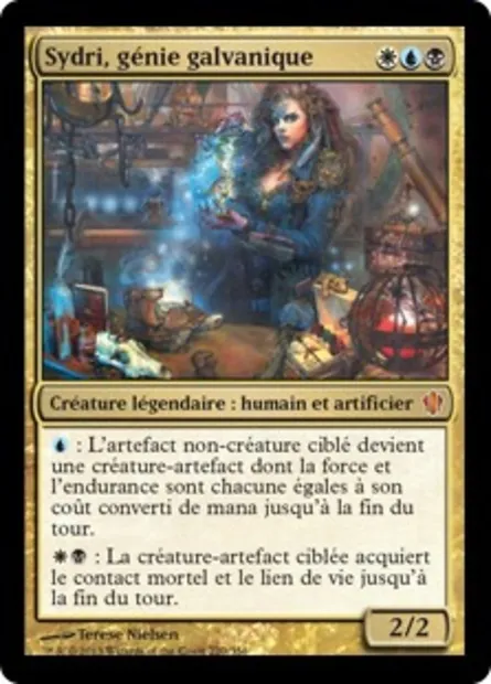 Sydri, génie galvanique, carte Magic C13 220 — extension Commander 2013