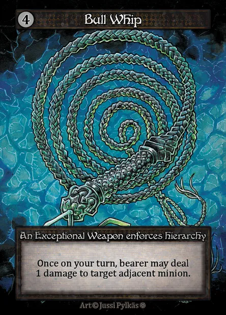 Bull Whip, carte Sorcery GOT 312 — extension Gothic
